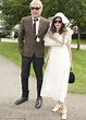 Anna Friel looks fabulous in fur as she enjoys Glorious Goodwood with ...