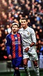 Cr7 Vs Messi 2022 Wallpaper