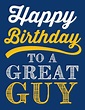 Happy Birthday Pics For A Guy | The Cake Boutique