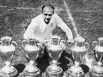 El jugador del Madrid Di Stéfano, Balón de Oro 1957 y 1959