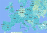 Map of Google Street View coverage in Europe : MapPorn