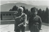 Charles Chaplin with his son, Eugene - Charlie Chaplin Image Bank