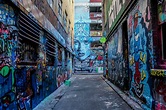 Melbourne Hosier Lane Street Art | Melbourne graffiti, Street art ...