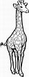 Free Giraffe Coloring Pages