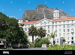 Groote Schuur Hospital on the slopes of Devil's Peak, Cape Town, South ...