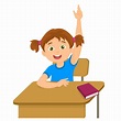 Child Raising Hand Vector Art, Icons, and Graphics for Free Download