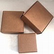 Gengenmei【現貨】(方型)牛皮紙盒/飛機盒~多尺寸 | 蝦皮購物