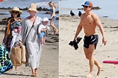 Katy Perry and Orlando Bloom have family day at the beach