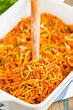 Easy Baked Spaghetti | FaveSouthernRecipes.com