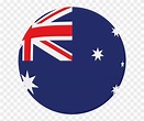 Australia Round Flag - Australia Flag Circle Png, Transparent Png ...