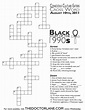 Hip Hop Crossword Puzzles Printable - Printable Crossword Puzzles Online