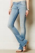 Lyst - Mother Runaway Skinny Flare Jeans in Blue