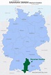 Bavarian Swabia Map - Bayerisch-Schwaben Map