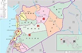 黎巴嫩行政区域图_黎巴嫩地图查询
