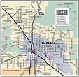 Map Of Tucson Arizona