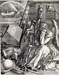 albrecht dürer - melencolia 1, copper-plate engraving, 1514. | Albrecht ...