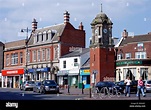 The Clock Tower, Market Place, Wednesbury, West Midlands, England, UK ...