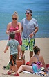 Ben Stiller and Christine Taylor vacation in Hawaii with their two ...