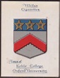 Coat of arms (crest) of Keble College (Oxford University)