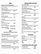 Kremeland menu in Navarre, Ohio, USA
