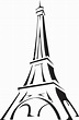 10+ Torre Eiffel Dibujo Facil