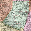 Indiana County, Pennsylvania 1911 Map by Rand McNally, Glen Campbell ...