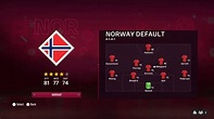 Norway National Football Team FC 24 Roster | FIFA Ratings