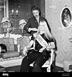 Newly crowned Miss World Eva Rueber Staier, in the salon at the ...