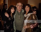 Laila Nabulsi, Ralph Steadman and Anjelica Huston attend the private ...