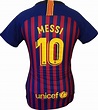 Camiseta Barcelona F.c 2018/2019 Messi 10 Para Mujer Oficial - $ 120. ...