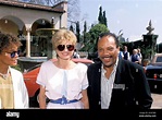 Quincy Jones And Verna Harrah 1988 Credit: Ralph Dominguez/MediaPunch ...