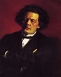 Fotomural de Iliá Yefímovich Repin. Retrato del compositor Antón Rubinstein