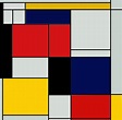 My Piet Mondrian's "Painting II" PS5 (1921-1925 Max Bill Collection ...