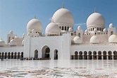 La gran mezquita de Abu Dhabi, una de las más grandes del mundo