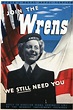 Vintage WW2 Womens Royal Navy Wrens Recruitment Poster | Etsy