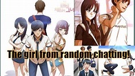 The girl from random chatting! manga review - YouTube
