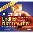 Endlich Nichtraucher von Allen Carr - Hörbuch-Download | Thalia