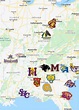 SIAC Map | Teams | Logos - Sport League Maps