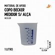 Copo Becker Medidor S/ Alça 1000 ml
