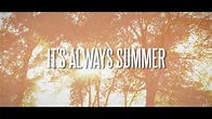 Yellowcard - Always Summer (Lyric Video) - YouTube