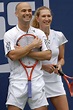 Andre Agassi, USA and wife Steffi Graf, Germany (ex-Players) | Andre ...