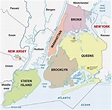 The Complete Guide To 5 Boroughs Of NYC (With New York Boroughs Map ...
