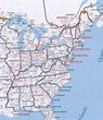 Road Map Of Eastern Us - World Map