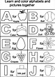 Printable Worksheets For Kindergarten Alphabet - Printable Blank World
