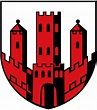 Coat of arms of Dinslaken, North Rhine-Westphalia, Germany : r/heraldry