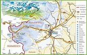 Province of Turin map - Ontheworldmap.com