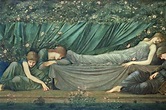 The Sleeping Princess, 1874 Giclee Print by Edward Burne-Jones at ...