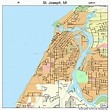 St. Joseph Michigan Street Map 2670960