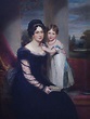 Queen Victoria (1819–1901), as a Child with Her Mother, Maria Louisa ...