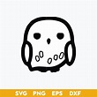 Hedwig Cute SVG, Harry Potter Character SVG, Movies SVG PNG - Inspire ...